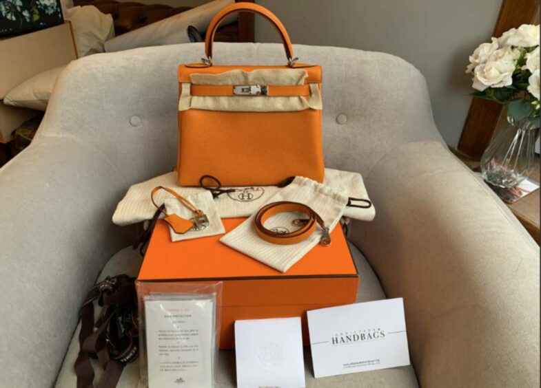 Hermes bag that sold for £12,000 on Addicted to Handbags.