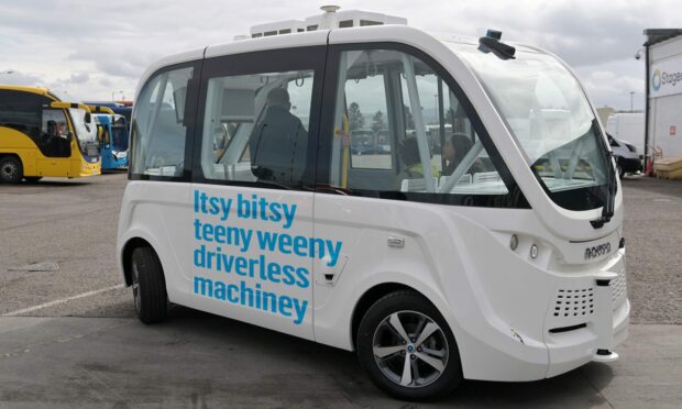 Inverness Driverless Bus