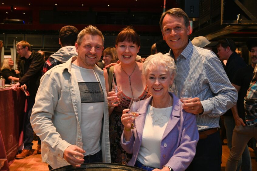 The National Whisky Festival in Inverness. 
Pictured is Pete Crossley, Joanne Burgess, John Taylor, Lesley Taylor.

All pictures by Jason Hedges/ DC Thomson