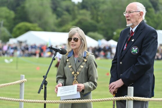 Provost Glynnis Campbell-Sinclair will be doing everything she can to raise money for Inverness Highland Games.