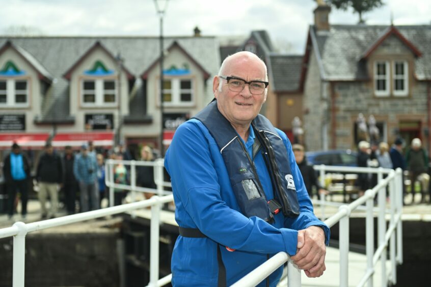 Chris O'Connell, Heritage Manager for Scottish Canals pictured in Fort Augustus.