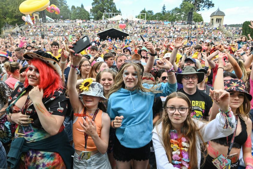 thousands of people descend on Belladrum each year - with security staff required to manage the crowds