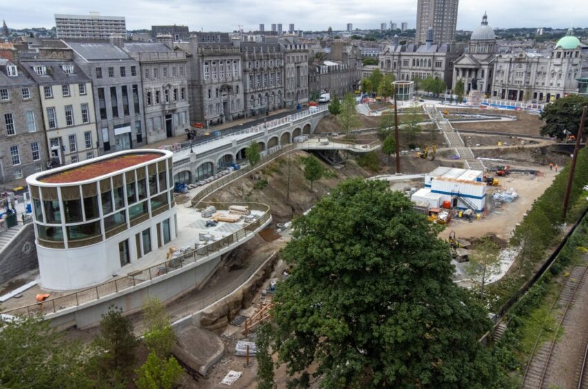 Union Terrace Gardens on July 22 2022. Picture by Kenny Elrick/DCT Media.