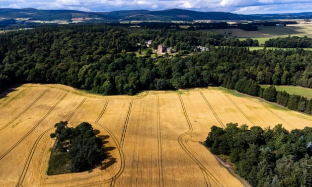 innovation: The distillery has close links with farmers, and they have a barley field next to Crathes Castle.