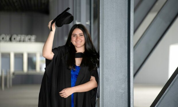 Sofía Puentes Ferreira says it is "bittersweet" to be leaving Aberdeen after a happy time at university. Pic: Kath Flannery/DCT Media