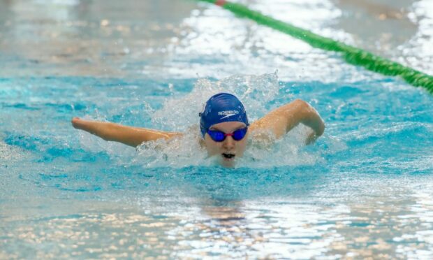 Toni Shaw at a pre-Games training camp at Aberdeen Sports Village