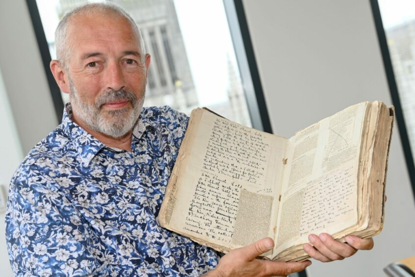 Neil Haston has discovered old volumes that contain stories dating back to 1748.