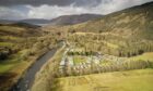 Loch Awe Holiday Park is surrounded by dramatic scenery.