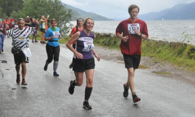 Lucy Mackay of Glasgow will be competing in her 20th Loch Ness Marathon. Supplied by planitscotland.
