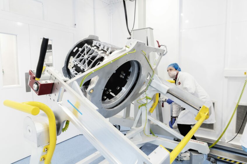 Moog is developing the Orbital Manoeuvring Vehicle (OMV) for launch in Shetland