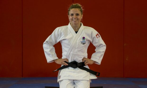 Ullapool judoka Malin Wilson. Photo by Craig Watson