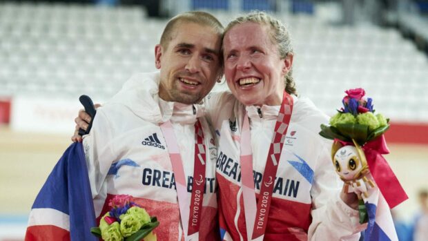 The couple are multiple Paralympic gold medal winners