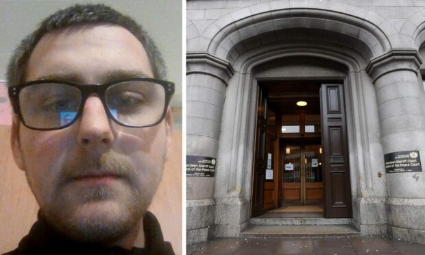 Neil Cook appeared from custody at Aberdeen Sheriff Court.