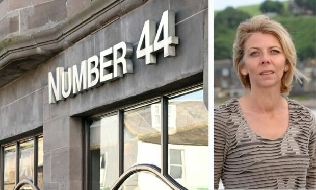 Michelle Ward, the owner of Number 44 Hotel and Bar in Stonehaven