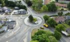 The roundabout has been closed since July 14. Picture by Paul Glendell / DC Thomson.