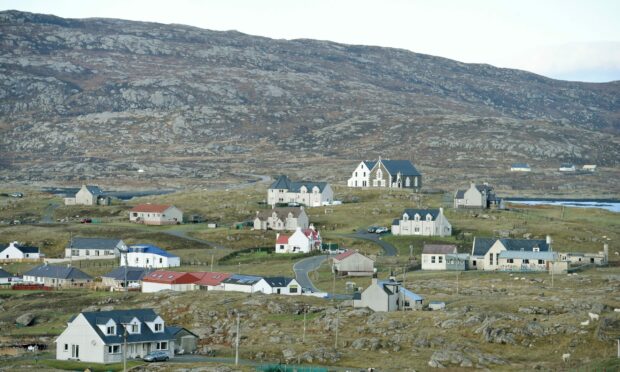 The village of Eriskay in the Western Isles.
Picture by Sandy McCook.