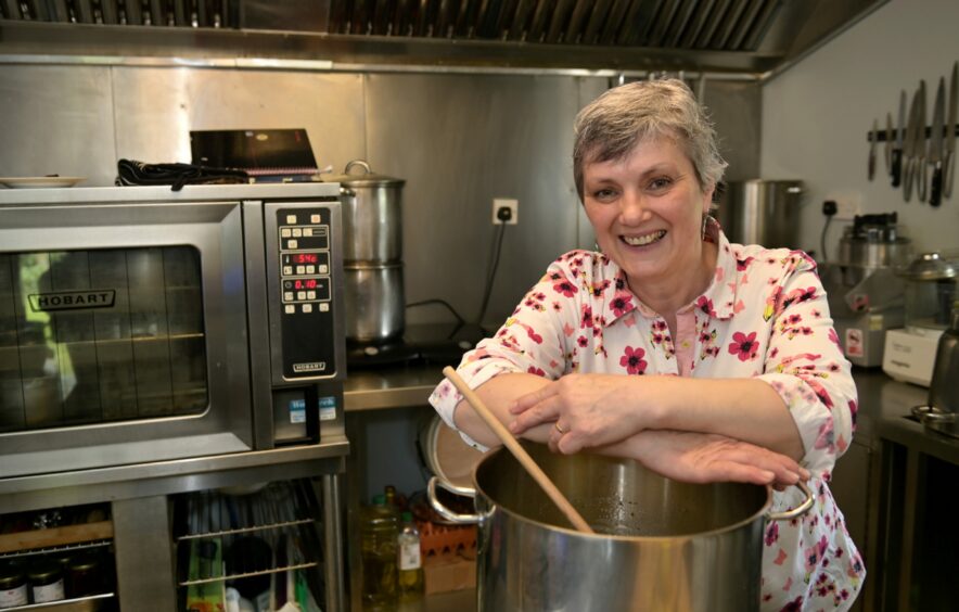 Katrina Ashford of Rose Cottage Country Kitchen, a food and drink business in nairn