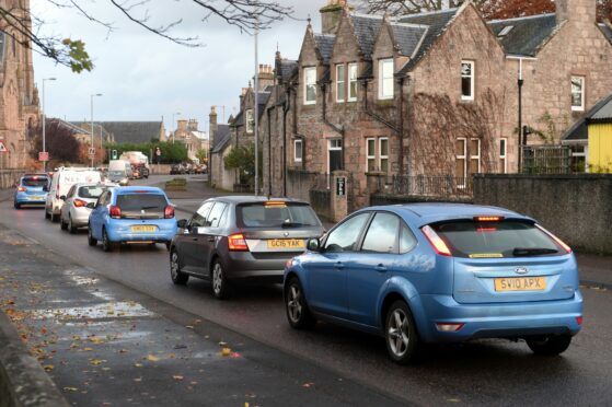 Nairn councillors say the bypass is desperately needed to improve congestion. Photo: Sandy McCook