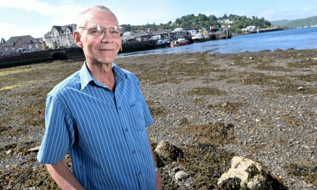Oban's George Street beach could have much more to afford the town suggests local resident Stephen Dalziel.