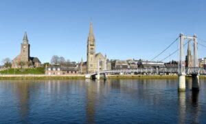 Inverness has a number of churches on its waterfront, the Old High Church is one of 31 due to close. Picture by Sandy McCook