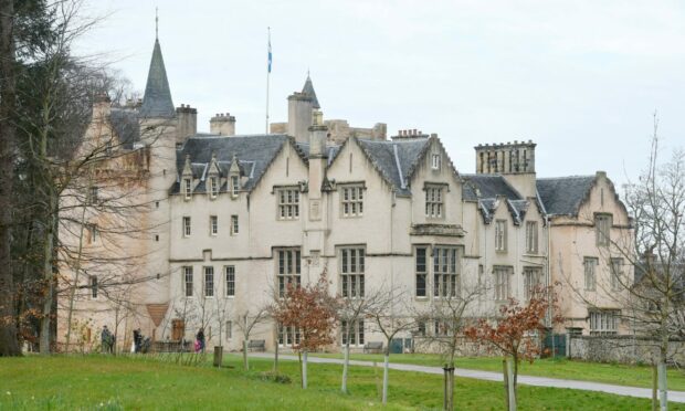Brodie Castle hosted the BBC's Antiques Roadshow. Picture by Sandy McCook.