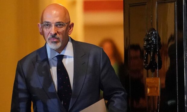 New Chancellor of the Exchequer Nadhim Zahawi leaving 10 Downing Street, London.