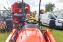 Turriff Show Day 1. Pictured is Leo and Bobby Birnie, 2 and 4. Picture by Scott Baxter