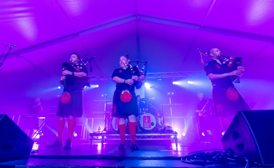Red Hot Chilli Pipers. Picture by  Jasperimage.