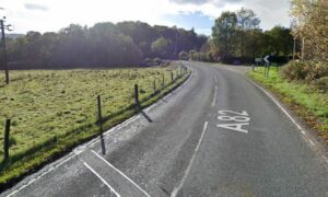 A82 near Fort Augustus.