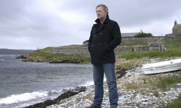 First look at Douglas Henshall as DI Jimmy Perez in the new series of Shetland - which will be his last.