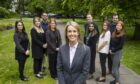 TMM Recruitment chief executive Amanda McCulloch and staff