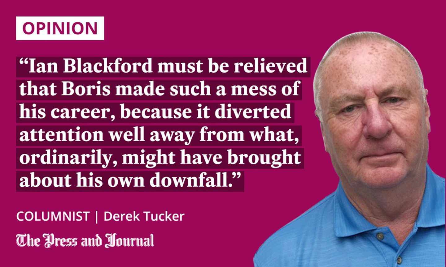 Columnist, Derek Tucker speaks about sexual harassments in the world of UK politics: "Ian Blackford must be relieved that Boris made such a mess of his career, because it diverted attention well away from what, ordinarily, might have brought about his own downfall."