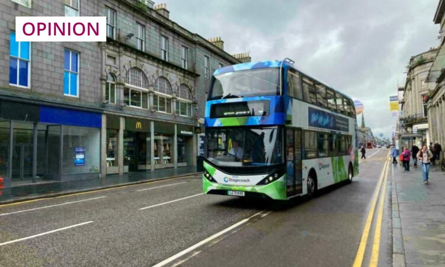 Buses are back on Union Street (Photo: Ben Hendry/DC Thomson)