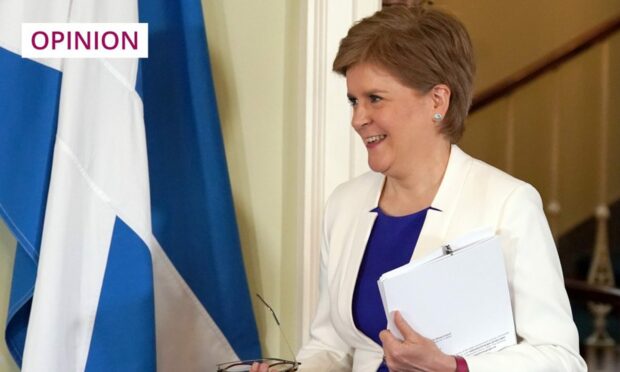 First Minister Nicola Sturgeon speaks at a press conference at Bute House in Edinburgh to launch a second independence paper (Photo: Andrew Milligan/PA)