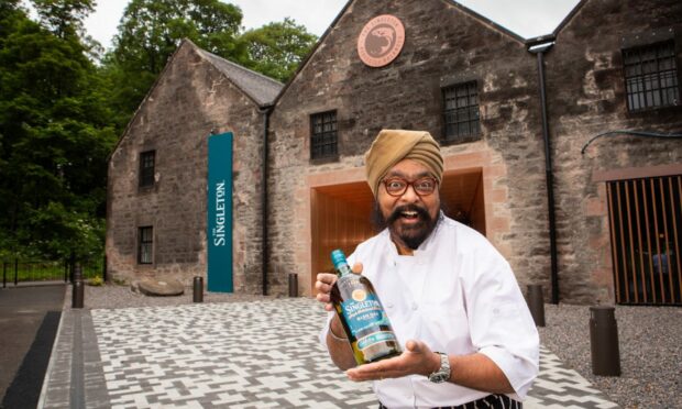 Celebrity chef Tony Singh opened the new visitor centre