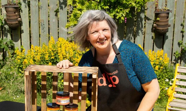 Bridge of Don's Teresa Collie launches her D!p range of sauces on Saturday.