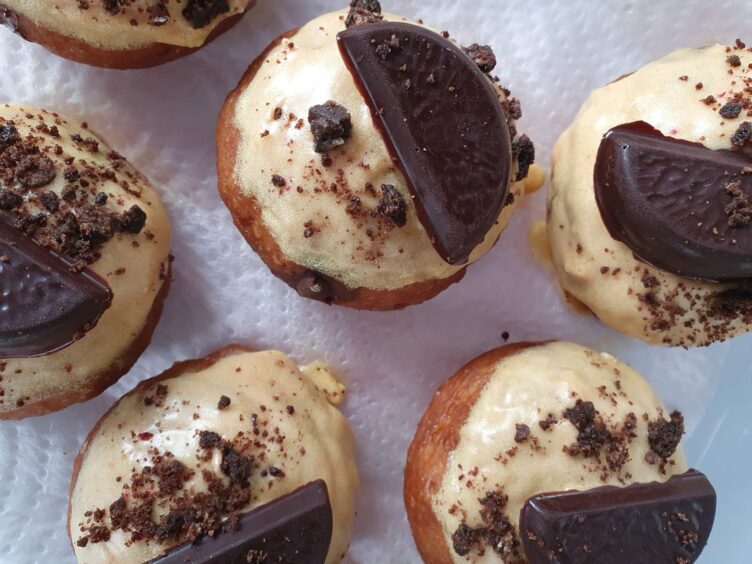 Doughnuts from Veg Oot in Fraserburgh