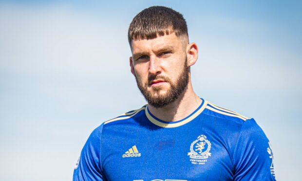 Gerry McDonagh scored his first goal for Cove Rangers. Image: Wullie Marr/DC Thomson