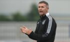 Cove Rangers manager Jim McIntyre. Photos by Wullie Marr