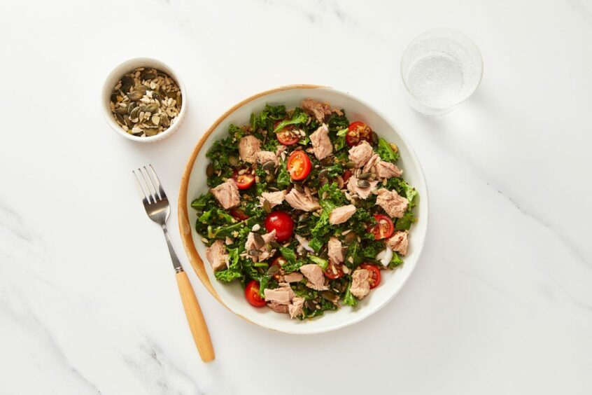 Tuna superfood salad.