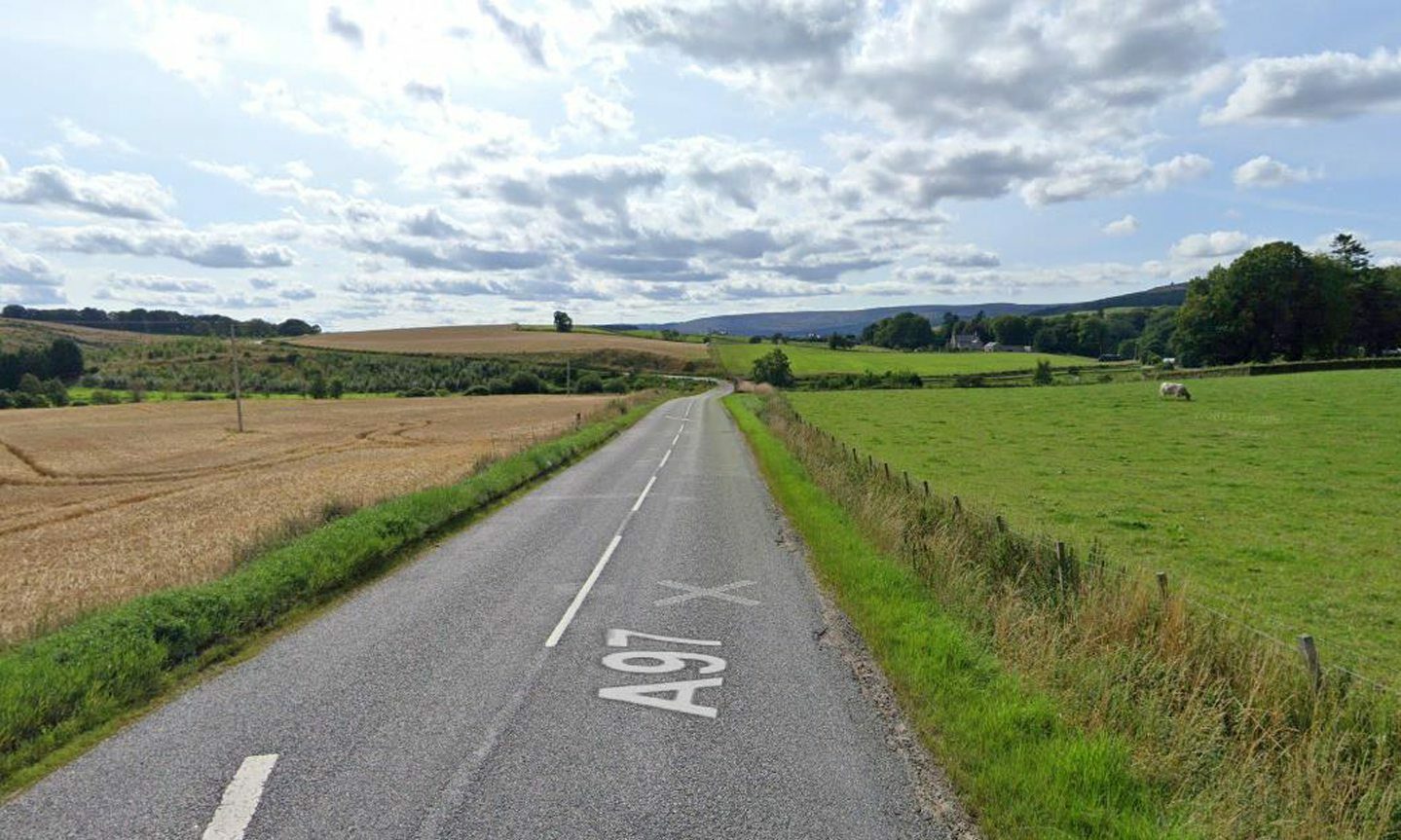 Woman taken to hospital following one-vehicle crash on A97 Huntly road ...