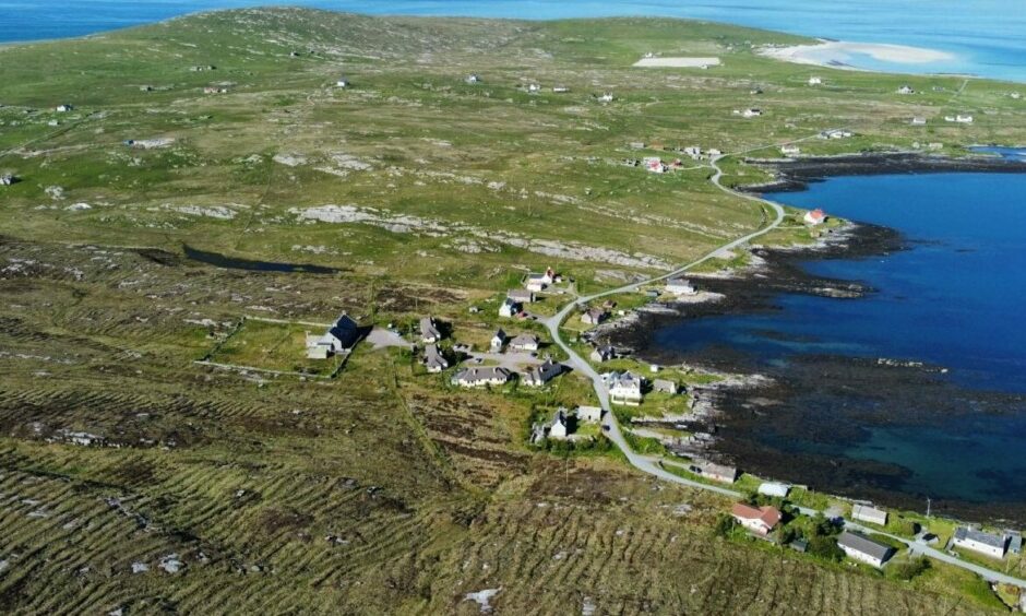 Berneray, part of the Bays of Harris Estate.