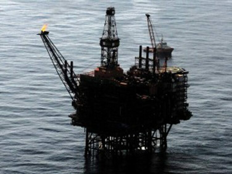 Tiffany offshore platform inspection.