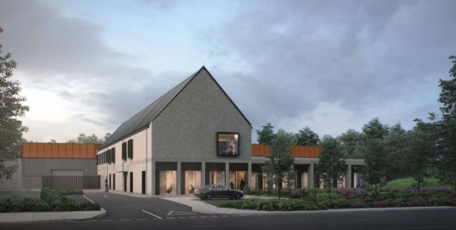 The proposed mortuary bound for Foresterhill health campus in Aberdeen. Picture by Aberdeen City Council.