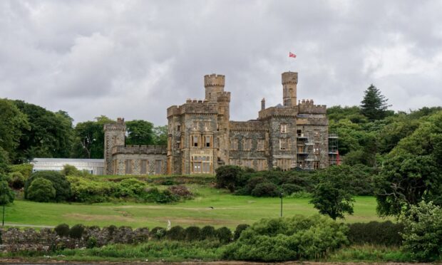 Lews castle, which was to host the Midnight Sun Weekender festival.