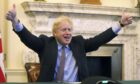 Boris Johnson after Britain secured a trade deal to leave the European Union in 2020. Image:  Xinhua/Shutterstock.