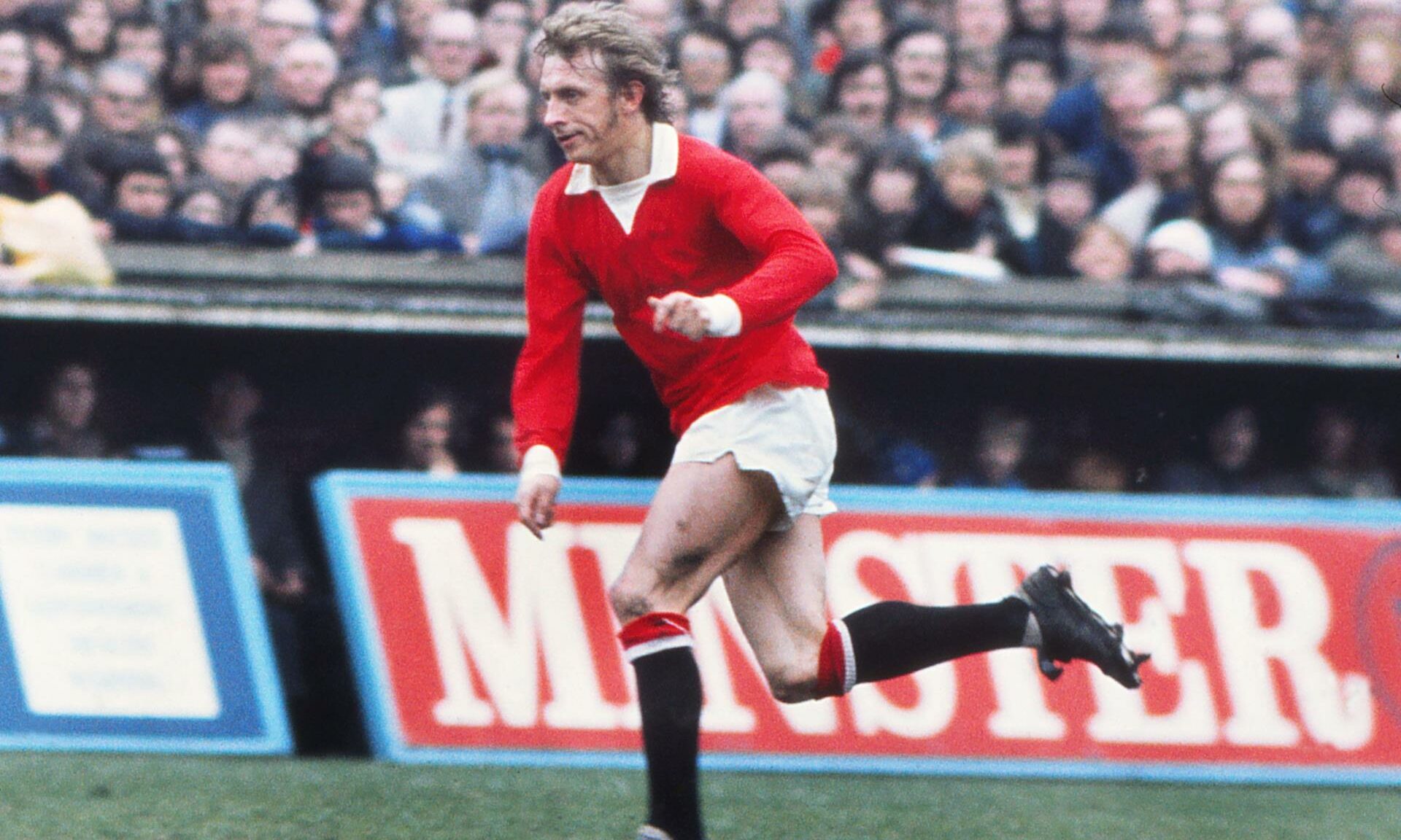 Denis Law was one of Manchester United's biggest stars of the 1960s. Image: Shutterstock