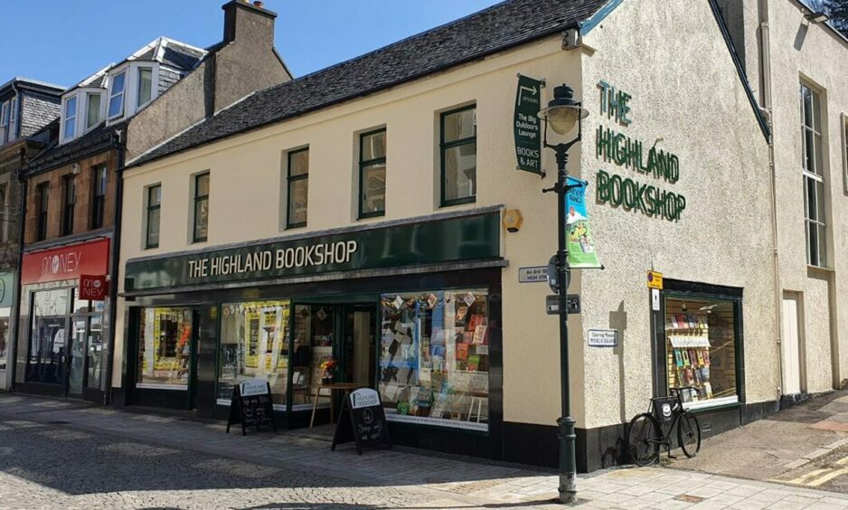 Highland Bookshop in Fort William contributed £250 worth of book tokens to the competition winner