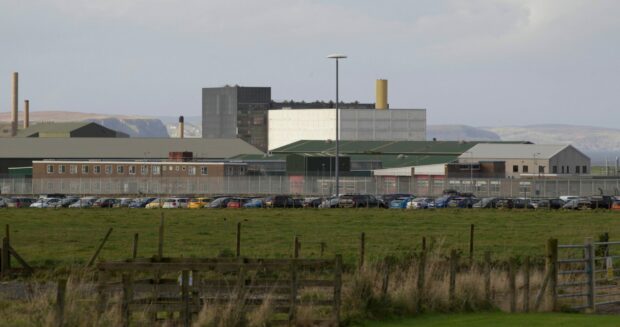 The Dounreay plant in the Highlands.
