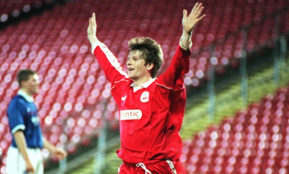 Ricky Gillies during his time at Aberdeen
